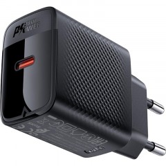 Зарядное устройство сетевое ACEFAST (AF-A82-BK) PD20W GaN single USB-C Зарядное устройство сетевое ACEFAST (AF-A82-BK) PD20W GaN single USB-C - фото 2