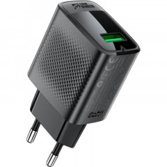 Зарядное устройство сетевое ACEFAST (AF-A90P3-BK)QC18W GaN USB-A с каб Зарядное устройство сетевое ACEFAST (AF-A90P3-BK)QC18W GaN USB-A с каб - фото 5
