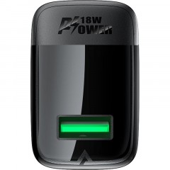 Зарядное устройство сетевое ACEFAST (AF-A90P3-BK)QC18W GaN USB-A с каб Зарядное устройство сетевое ACEFAST (AF-A90P3-BK)QC18W GaN USB-A с каб - фото 6