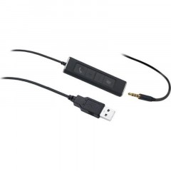 Гарнитура VT X208, Моно, HD звук, разъемы 3,5 мм Jack и USB Гарнитура VT X208, Моно, HD звук, разъемы 3,5 мм Jack и USB - фото 2