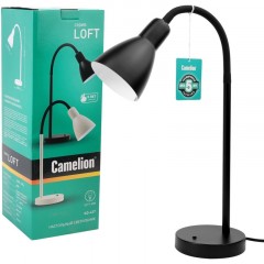 Светильник Camelion KD-437 C02 черный (свет.наст. Е27, 40 Вт, металл) Светильник Camelion KD-437 C02 черный (свет.наст. Е27, 40 Вт, металл) - фото 7