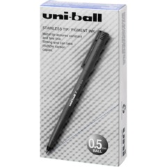 Роллер Uni-Ball II Micro 0,5мм, синий, UB-104 - фото 7