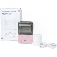 Этикет-принтер Puty Q20 переносной, розовый (Q20 pink) Этикет-принтер Puty Q20 переносной, розовый (Q20 pink) - фото 8