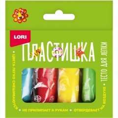 Тесто для лепки Пластишка 4 цв по 30 гр (коробка с вырубным окном), Тдл-046 Тесто для лепки Пластишка 4 цв по 30 гр (коробка с вырубным окном), Тдл-046 - фото 3