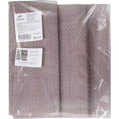 Полотенце вафельное Luscan 240 гр/м2, 40х70, яч7х7, коричневый, 3 шт/уп Полотенце вафельное Luscan 240 гр/м2, 40х70, яч7х7, коричневый, 3 шт/уп - фото 2