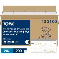 Полотенца бумажные Торк ZZ Прем 2-сл. НЗ 200л 20пач/уп, цел 133100 - фото 7