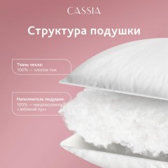 Подушка 70x70 Клауд Софт микроволокно Подушка 70x70 Клауд Софт микроволокно - фото 3