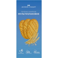 Печенье Деловой Стандарт сахарное мультизлаковое 225г - фото 2