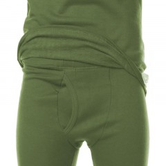 Белье нательное трикотаж зимнее цвет олива (р.44-46) р.158-164 - фото 8