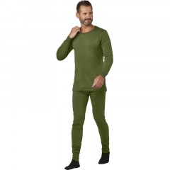 Белье нательное трикотаж зимнее цвет олива (р.48-50) р.158-164 - фото 5