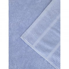 Набор полотенец махровых TAC DORA 50х90,70х140 550 г/м2 GRAY-BLUE,сер-голуб Набор полотенец махровых TAC DORA 50х90,70х140 550 г/м2 GRAY-BLUE,сер-голуб - фото 5