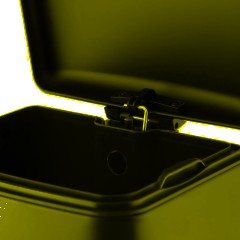 Ведро мусорное с педалью и доводчиком Luscan 6л, черное,прямоуг,металл - фото 7