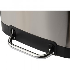 Ведро мусорное с педалью и доводчиком Luscan 30л,матов., прямоуг,нерж сталь - фото 6