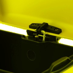 Ведро мусорное с педалью и доводчиком Luscan 6л,бежевое,прямоуг,металл - фото 7