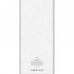 Внешний аккумулятор PERO PB05 10000 mAh,Li-Pol,output USB-C + 2USB-A,белый - фото 5