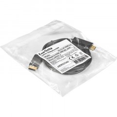 Кабель DP-HDMI ExeGate EX-CC-DP-HDMI-2.0 (20M/19M, 2м, экран) EX294710RUS Кабель DP-HDMI ExeGate EX-CC-DP-HDMI-2.0 (20M/19M, 2м, экран) EX294710RUS - фото 2