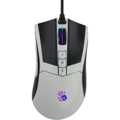 Мышь компьютерная A4Tech Bloody (W90 MAX PANDA)бел/черн 10000dpi USB 10but - фото 2