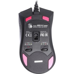 Мышь компьютерная A4Tech Bloody (W90 MAX PANDA)бел/черн 10000dpi USB 10but - фото 4