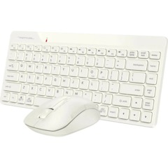 Набор клавиатура+мышь A4Tech Fstyler (FG2200 AIR2 BEIGE)беж. USB беспр.slim - фото 4
