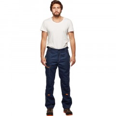 Брюки лет муж л34 т.син/вас 120-124/194-200 (мод.БРЮ208)