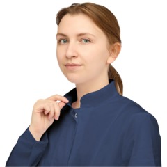Халат жен у17 ХАССП син 112-116/170-176 - фото 6