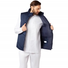 Жилет универсальный у17 (внеш) ХАССП син 96-100/158-164 - фото 5