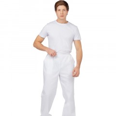 Брюки универсальные у17 ХАССП (бр) бел 104-108/158-164 - фото 9