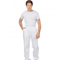 Брюки универсальные у17 ХАССП (бр) бел 120-124/158-164 - фото 7