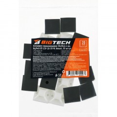 Площадка самоклеящаяся Bigtech BT-CTP-20-20-W,белый, 20x20x6,4мм,20 шт/уп - фото 4