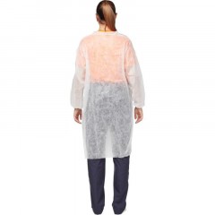 Халат на липучках (20гр) белый р.XXL,арт. LC20L3W145110, 10шт/уп Халат на липучках (20гр) белый р.XXL,арт. LC20L3W145110, 10шт/уп - фото 4