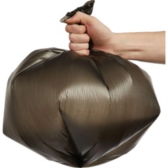 Мешки для мусора ПНД 30л 10мкм 30шт/рул черные 48x60см Концепция Быта_СПБ - фото 3