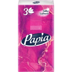 Носовые платочки Papia 3 сл.10лx10 пач/уп - фото 4