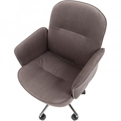 Кресло VT_Chairman Home 130 Россия ткань Т-55 серый Кресло VT_Chairman Home 130 Россия ткань Т-55 серый - фото 6