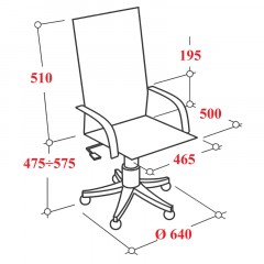 Кресло VT_Chairman CH650 черный Кресло VT_Chairman CH650 черный - фото 7