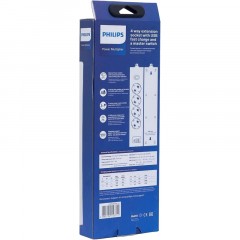 Сетевой фильтр Philips CHP8246BA/51 4р/2м с USB, 10А, черный Сетевой фильтр Philips CHP8246BA/51 4р/2м с USB, 10А, черный - фото 5