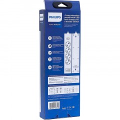 Сетевой фильтр Philips CHP8246WA/51 4р/2м с USB, 10А, белый Сетевой фильтр Philips CHP8246WA/51 4р/2м с USB, 10А, белый - фото 5