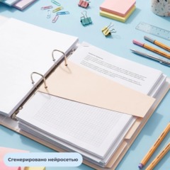 Разделитель листов Разделительные полоски Attache,розовые, 100 шт./уп. - фото 6