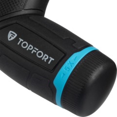 Отвертка складная Topfort со встроен.трещоткой 5Х и бит 13 пред наб(576113) - фото 6
