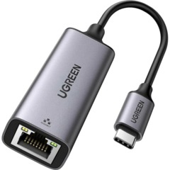 Сетевой адаптер UGREEN CM648 (25052) USB-C 3.1 to RJ45 2.5G серый - фото 2