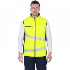 Жилет мужской утепленный ACTIVE (Жил005) жел/син (96-100, 170-176) - фото 7