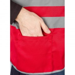 Жилет красный с СОП (р.XXL/56-58) Жилет красный с СОП (р.XXL/56-58) - фото 6