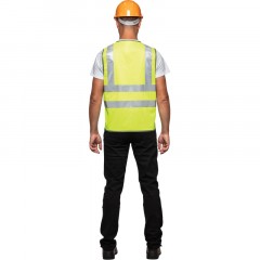 Жилет сигнальный Тип8Т, цв.лимон.(р.4ХL/64-66) - фото 3