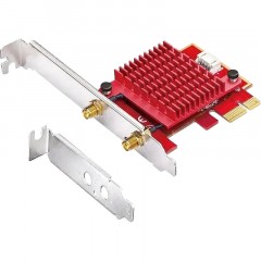 Сетевой адаптер WiFi + Bluetooth Cudy WE3000S АХ5400 PCI Express - фото 2