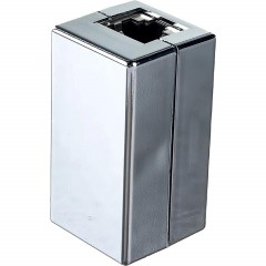 Адаптер проходной TWT TWT-CP45STP6 RJ-45, экранированный, категории 6 - фото 3