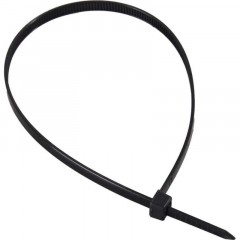 Хомут нейлоновый 4,8x300 Ч (100шт) Вихрь - фото 2