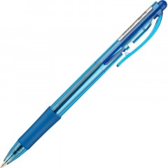 Ручка шариковая автомат. PENTEL BK417-С рез.манж.син ст. 0,7мм Ручка шариковая автомат. PENTEL BK417-С рез.манж.син ст. 0,7мм - фото 1