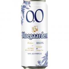 Пиво безалкогольное Hoegaarden ж/б 0,45 л Пиво безалкогольное Hoegaarden ж/б 0,45 л - фото 1