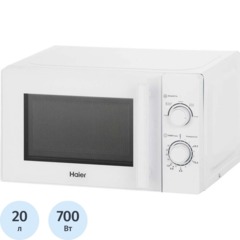Микроволновая печь Haier  HMB-MM207WA 20л, 700 Вт, белая (TD0039500RU)