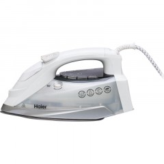 Утюг Haier HI-600, белый/серебристый/серый (TD0030532RU) Утюг Haier HI-600, белый/серебристый/серый (TD0030532RU) - фото 3
