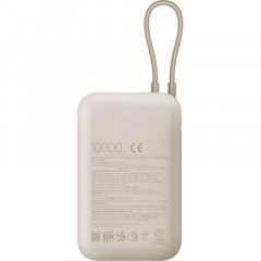 Внешний аккумулятор Xiaomi 10000mAh (встр. кабель) Tan GL BHR9072GL - фото 5